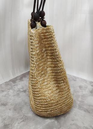 Соломенная сумка, женская сумка2 фото
