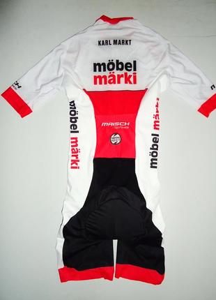 Велокостюм maisch model marki cycling germany велоформа цельный женский (m)2 фото