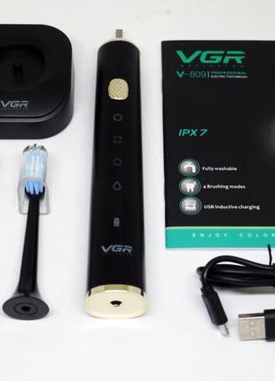Зубна щітка vgr v-809 з акумулятором