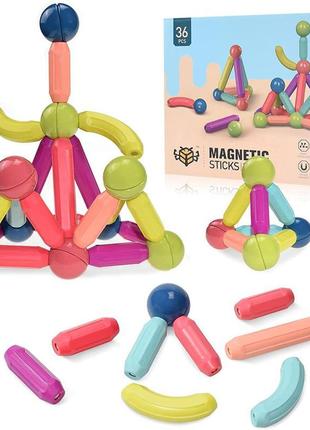 Magnetic sticks магнітний конструктор 36pcs