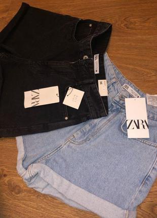 Zara (джинсові шорти)