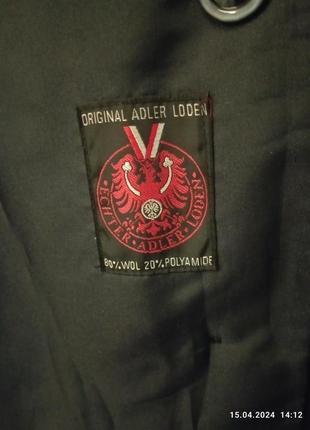 Вовняне пальто від преміального німецького  бренду original  adler loden4 фото