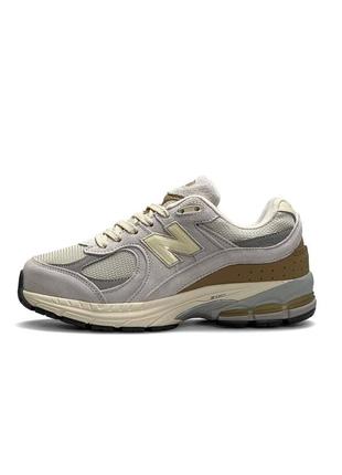 Женские кроссовки new balance 2002r light grey brown