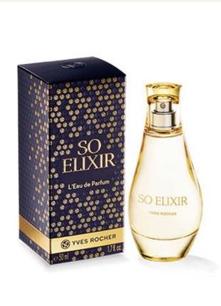 Парфумована вода so elixir соу еліксир ів роші yves rocher