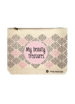 Косметичка my beauty treasures yves rocher ів роше сумочка