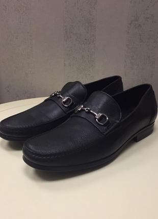 Мужские туфли monte rosso, новые, кожа, италия, размер 43,5.1 фото