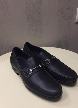 Мужские туфли monte rosso, новые, кожа, италия, размер 43,5.