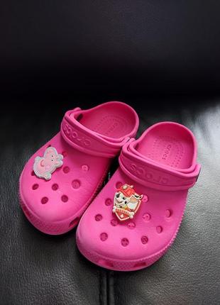 Детские босоножки (сабо) crocs (26-26,5 размер)