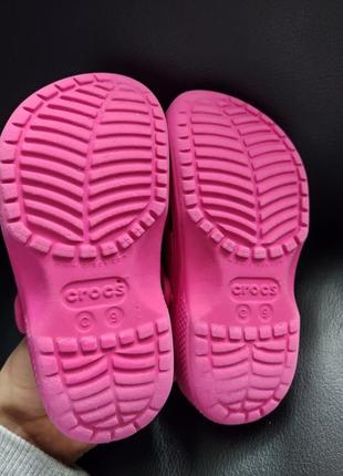 Детские босоножки (сабо) crocs (26-26,5 размер)3 фото