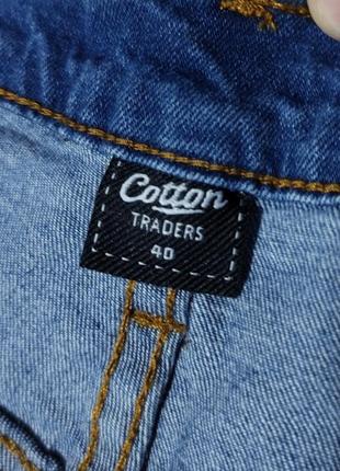 Мужские джинсы / cotton traders / штаны / брюки / мужская одежда / чоловічий одяг /2 фото