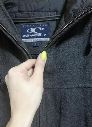 Суконное пальто з кишенями2 фото