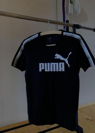 Футболка puma з лампасами2 фото