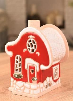 Керамічний будиночок-підсвічник "романтика"