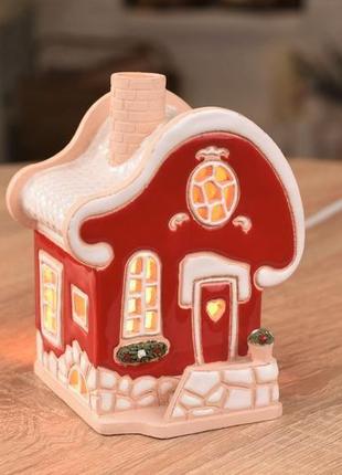 Керамічний будиночок-підсвічник "романтика"