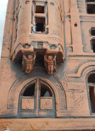 Керамический домик подсвечник "замок барона"