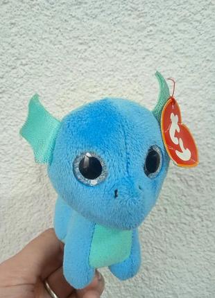 Маленька м'яка іграшка нептун глазастик з макдональдса4 фото