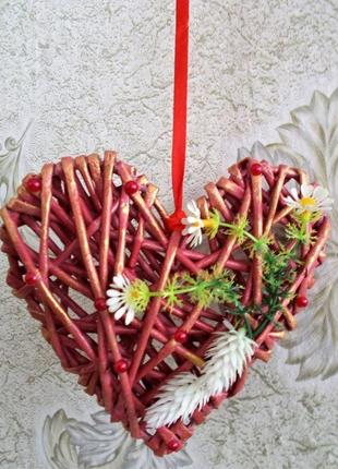 Панно сердце подвеска 3