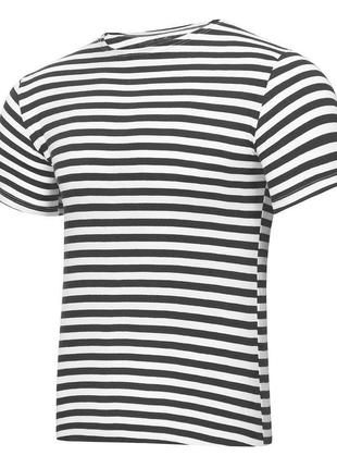 Тельняшка-футболка в'язана (чорна, морська пихота)3 фото