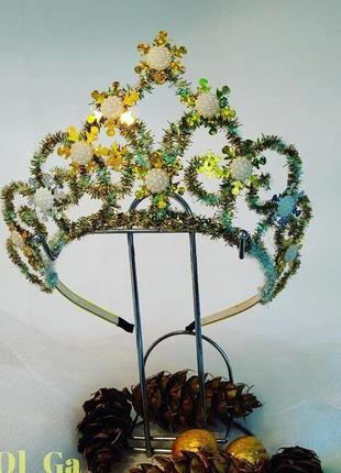 Корона диадема на ободке