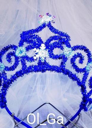 Корона диадема на ободке