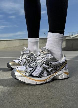 Ассикс кроссовки asics gelизнан-2160 silver/orange