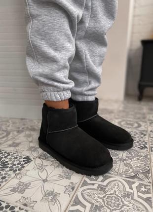 Уги ugg black угги3 фото