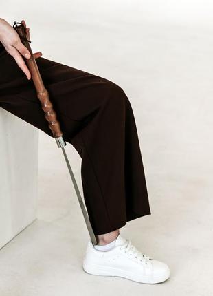 Ложка лопатка ріжок для взуття з дерев'яною ручкою 68 см уцінка