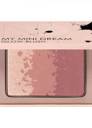 Рум'яна+хайлайтер my mini dream glow blush natasha denona