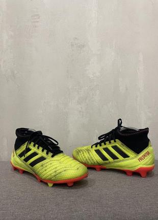 Професійні футбольні бутси копи взуття adidas predator1 фото