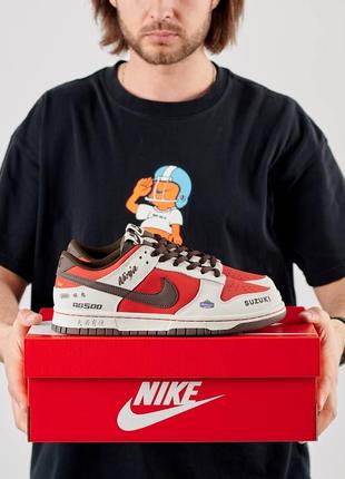 Мужские кроссовки nike sb dunk low suzuki ninja6 фото