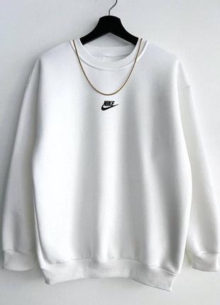 Свитшот nike white s-xl