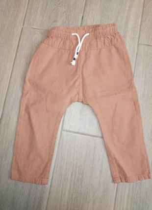 Льняные брюки h&amp;m1 фото