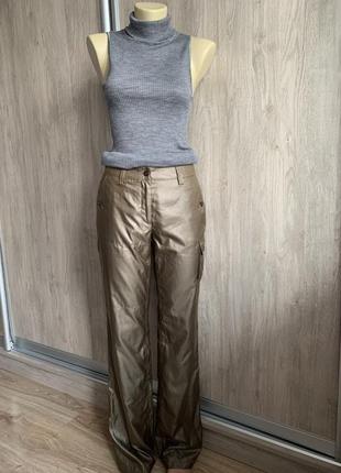 Luisa cerano крутые брендовые брюки с карманами1 фото