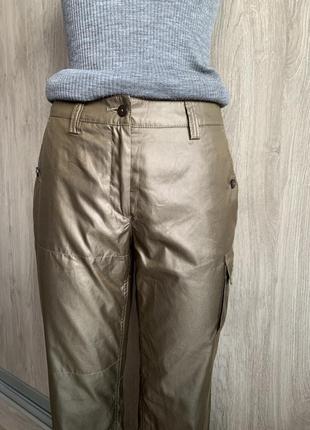 Luisa cerano крутые брендовые брюки с карманами3 фото