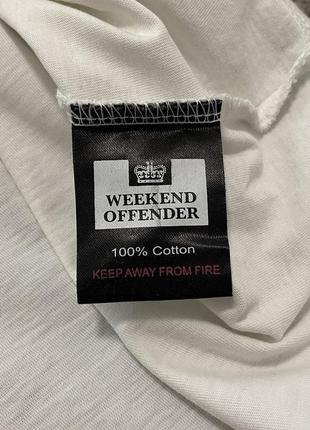 Футболка мужская с логотипом оригинал от weekend offender9 фото