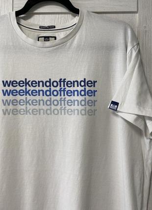 Футболка мужская с логотипом оригинал от weekend offender2 фото