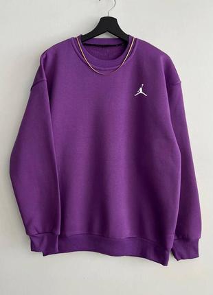 Свитшот jordan purple s-xl