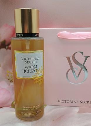 Парфюмированный мист для тела и волос warm horizon victoria’s secret.