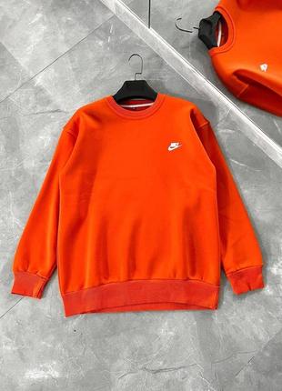 Світшот nike orange s-xl