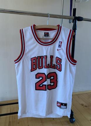 Футболка майка nike team nba jordan 23 bulls9 фото