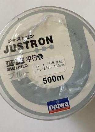 Нейлоновая леска, японская сверхпрочная мононить 500 м, #0,4 daiwa