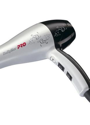 Фен для волосся babyliss bab5559wte pro сріблястий