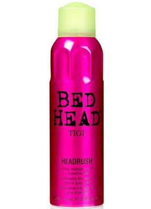 Блиск tigi bed head headrush інтенсивний для волосся 200 мл