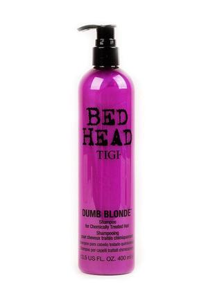 Шампунь tigi bed head barbie project dumb blond відновлюючий д...