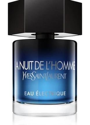 Yves saint laurent la nuit de l'homme eau electrique туалетна ...1 фото