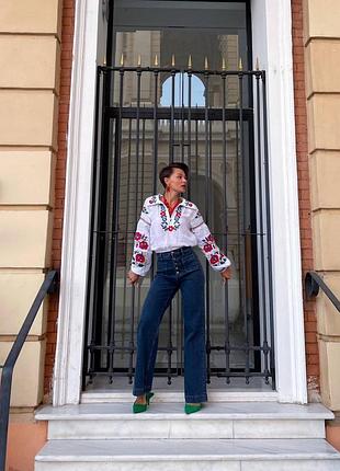 Вишиванка святкова льон