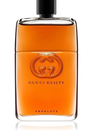 Gucci guilty absolute парфумована вода для чоловіків