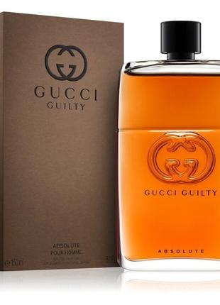 Gucci guilty absolute парфумована вода для чоловіків2 фото