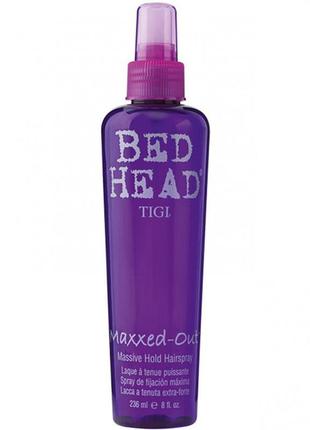 Рідкий лак tigi bed head maxxed-out для волосся сильної фіксац...
