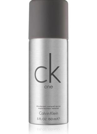 Calvin klein ck one дезодорант-спрей унісекс